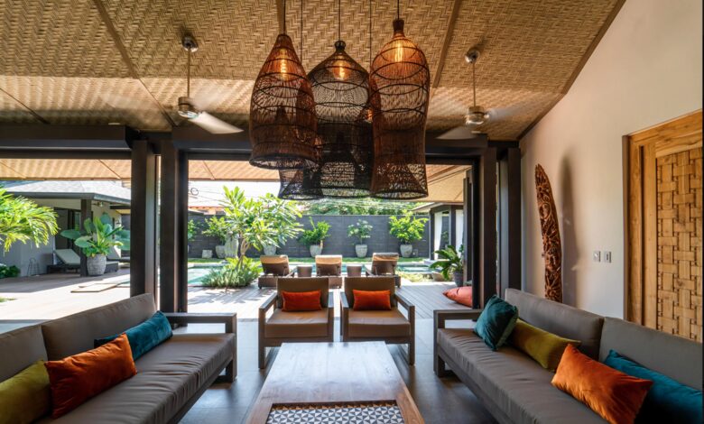 open air living room