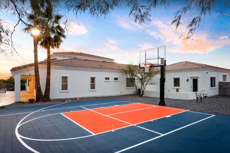Scottsdale paradise sports court