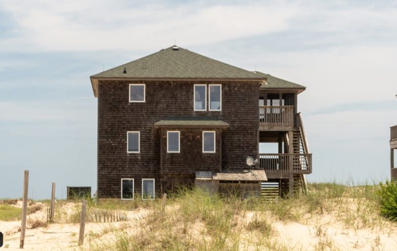 Outer Banks getaway exterior - beachfront