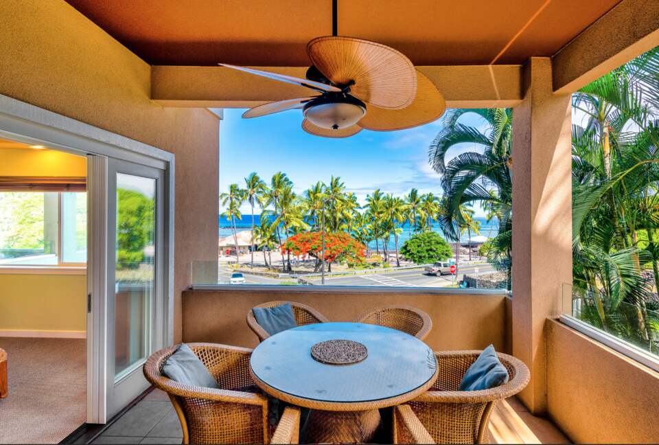 Gorgeous views from patio