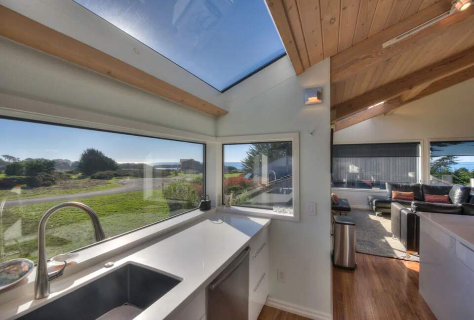 Gorgeous view from kitchen