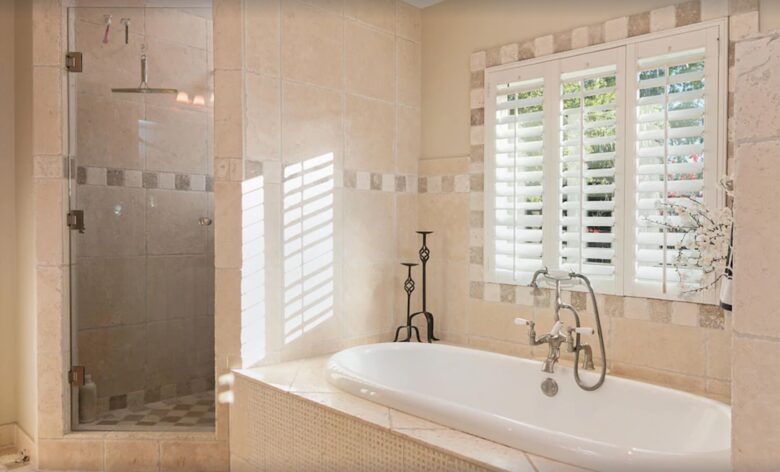 Beautiful master bathroom