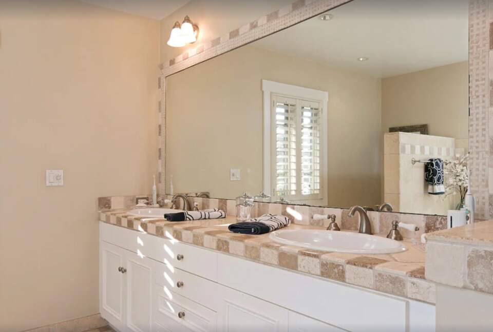 Beautiful master bathroom
