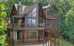 Home Exchange in Mineral Bluff, GA, Mountain View cabin