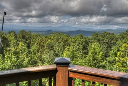 Home Exchange in Mineral Bluff, GA, incredible property views