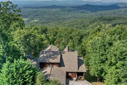 Home Exchange in Mineral Bluff, GA, incredible views of mountain