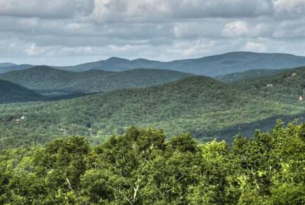 Home Exchange in Mineral Bluff, GA, views of Blue Ridge Mountains