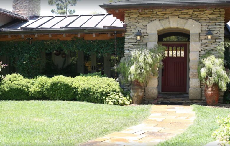 Santa Barbara tropical paradise exterior