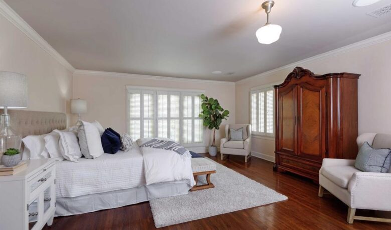 Large master bedroom