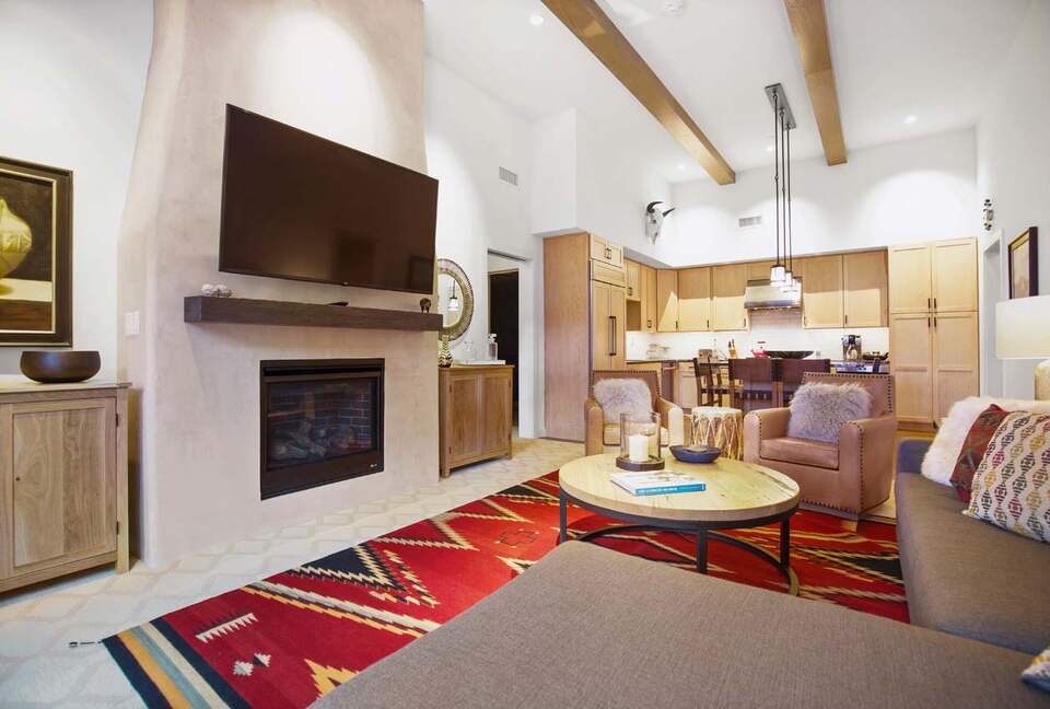 Home Exchange Taos Ski Valley, NM large television