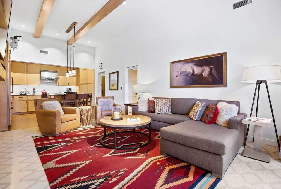 Home Exchange Taos Ski Valley, NM cozy seating