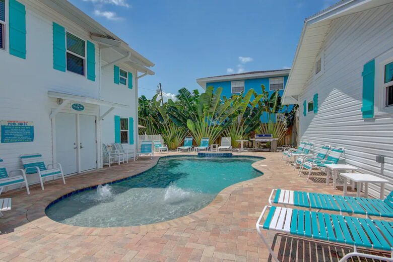 Home Exchange in Clearwater, FL triplex heated pool
