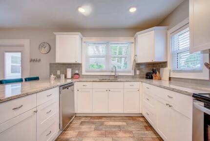 Home Exchange in Clearwater, FL triplex main house kitchen