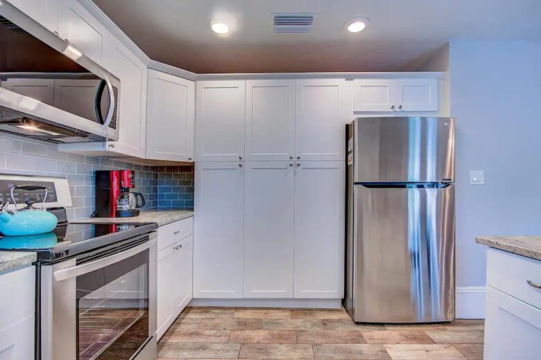 Home Exchange in Clearwater, FL triplex main house kitchen