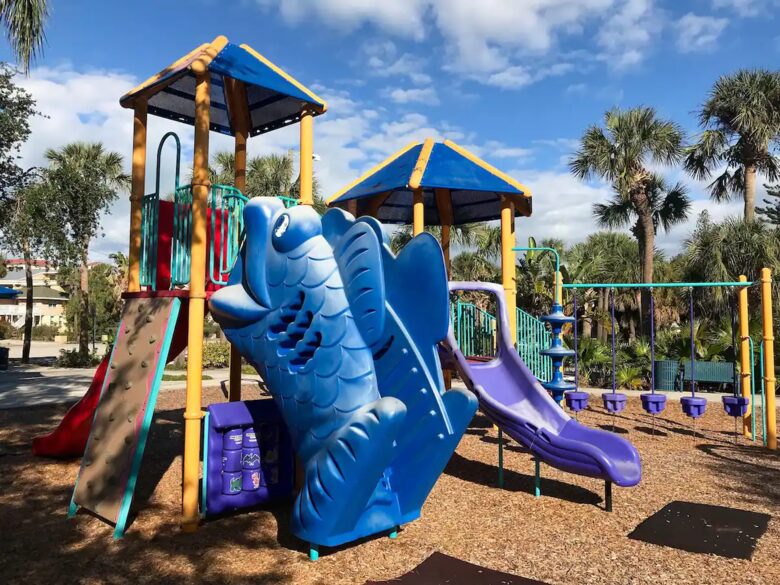 Home Exchange in Clearwater, FL playground not far from home