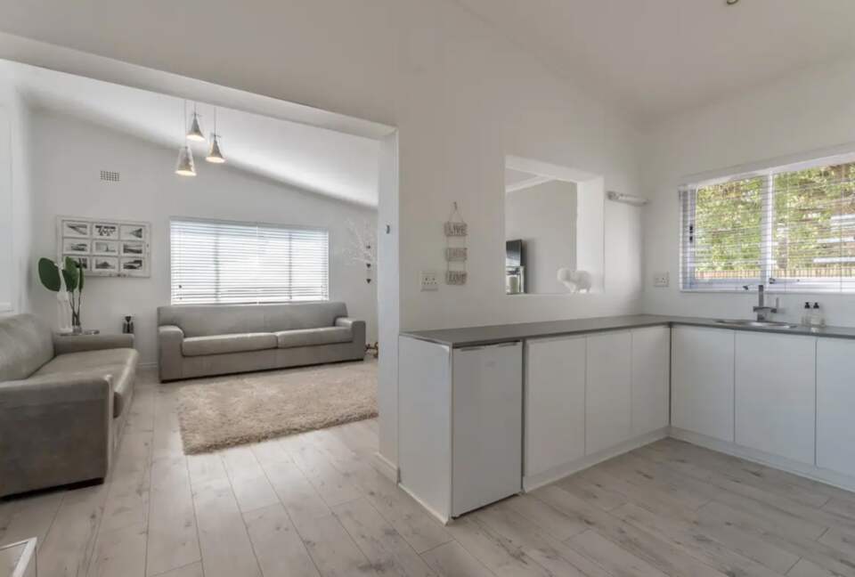 Kitchenette next to downstairs living