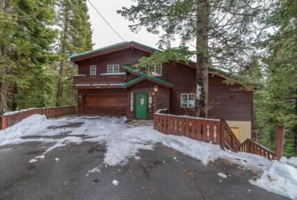 Home Exchange in Truckee, CA, multi-season cabin in the woods