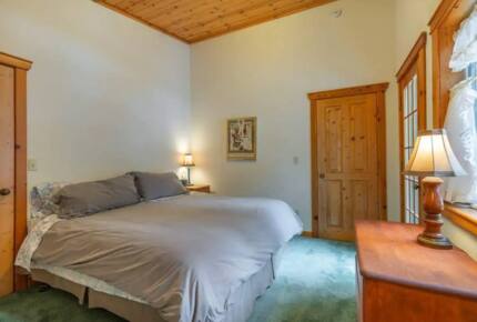 Home Exchange in Truckee, CA, guest bedroom #3 with king bed