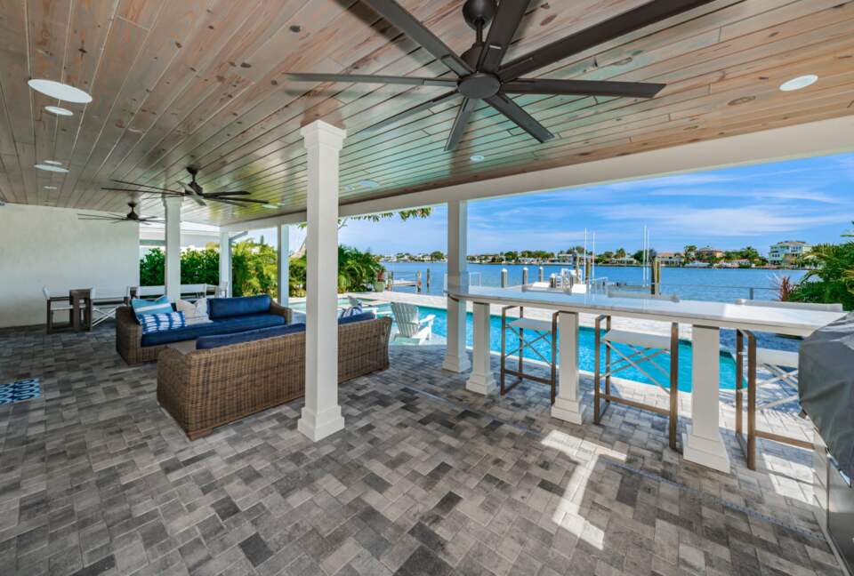 Lanai with beautiful views