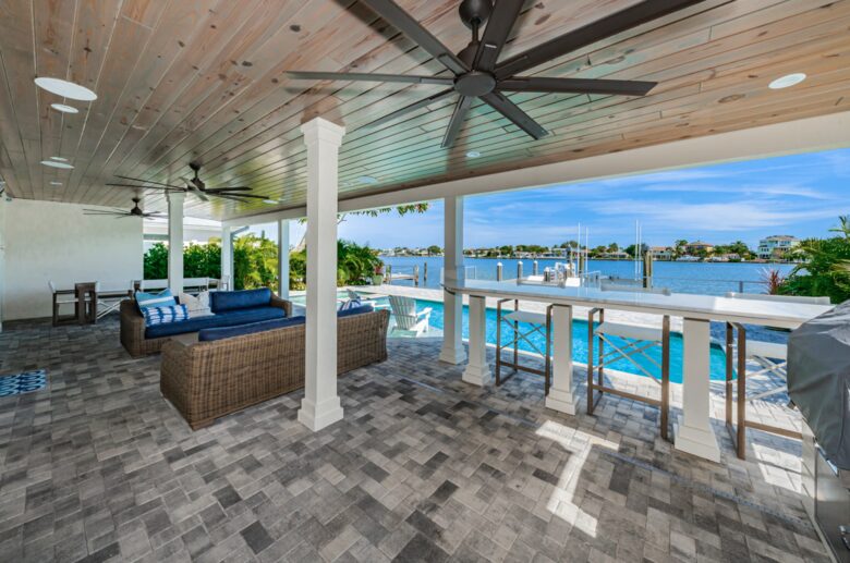 Lanai with beautiful views