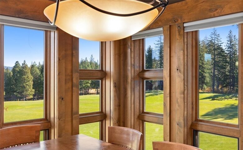 Home Exchange in Cle Elum, WA, views of the golf course