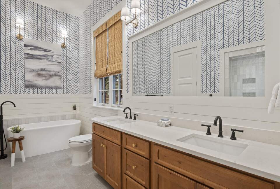 Master bathroom
