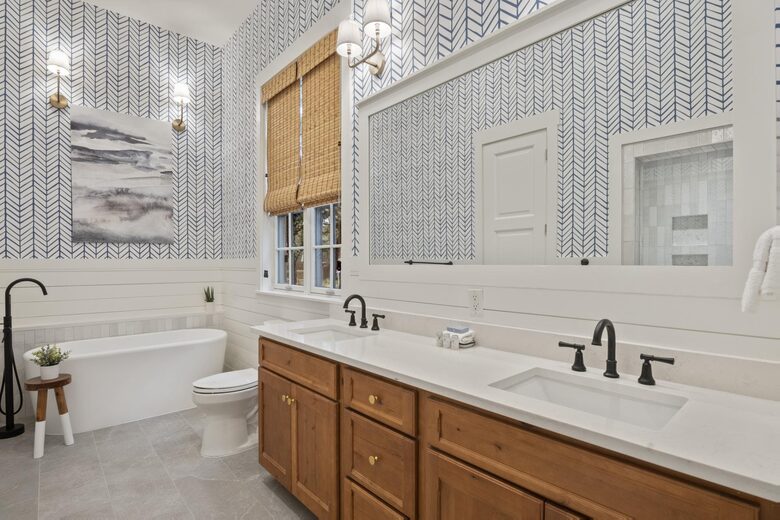 Master bathroom