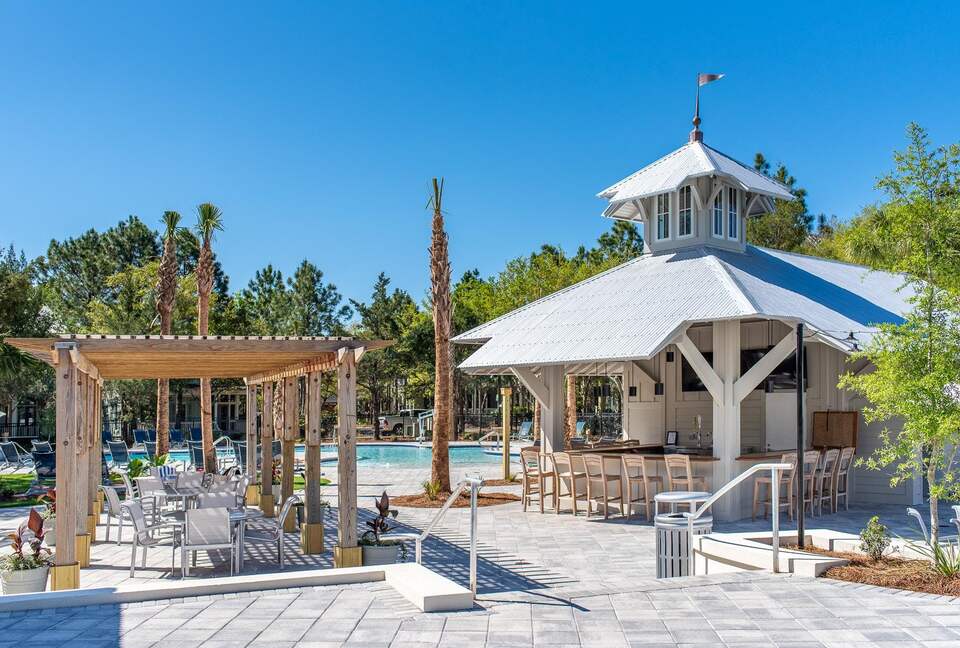 WaterColor Beach Club pavillion