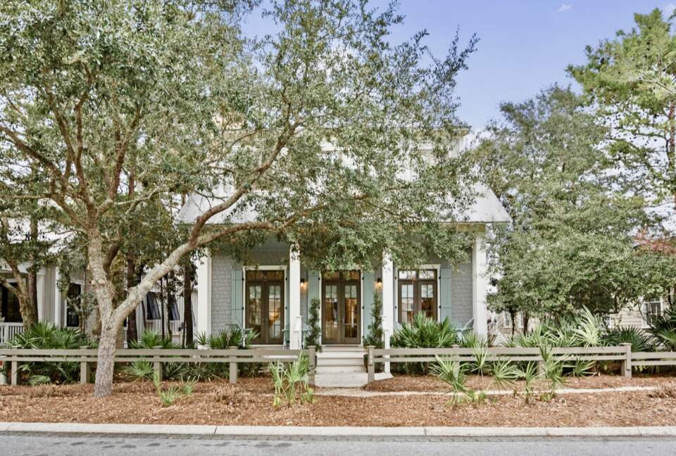 WaterColor beautiful beach getaway