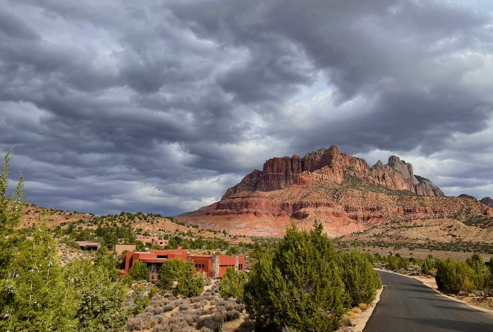 Home Exchange in Springdale, UT, House with Mt Kinesava