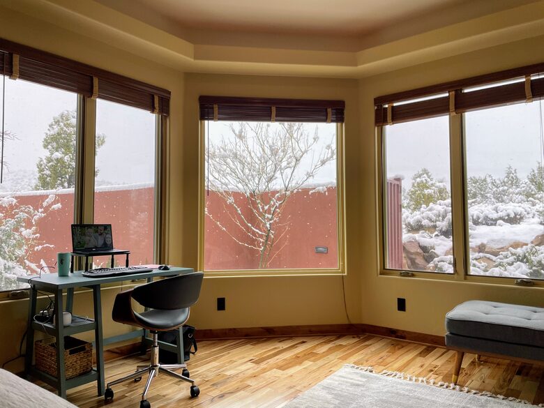 Home Exchange in Springdale, UT, Snow covered desert