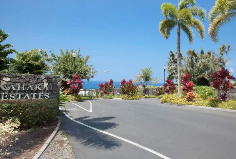 Entrance to gated community