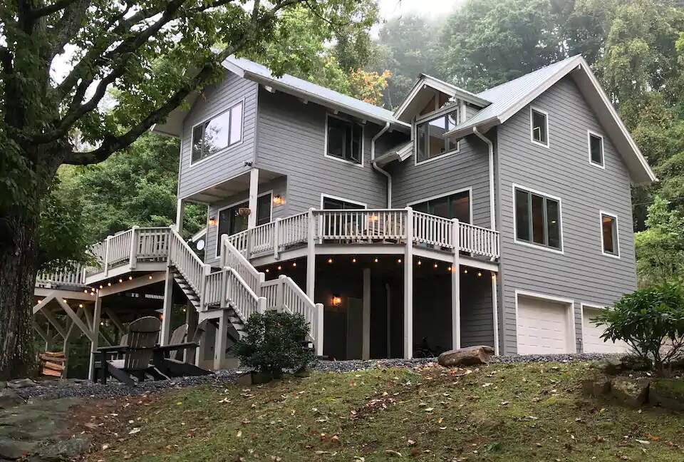 Home Exchange in Fairway, NC, secluded mountain home