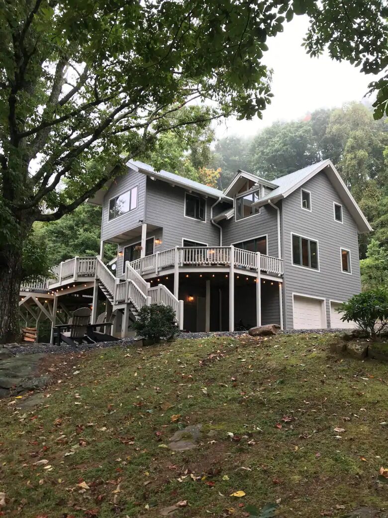 Home Exchange in Fairway, NC, secluded mountain home