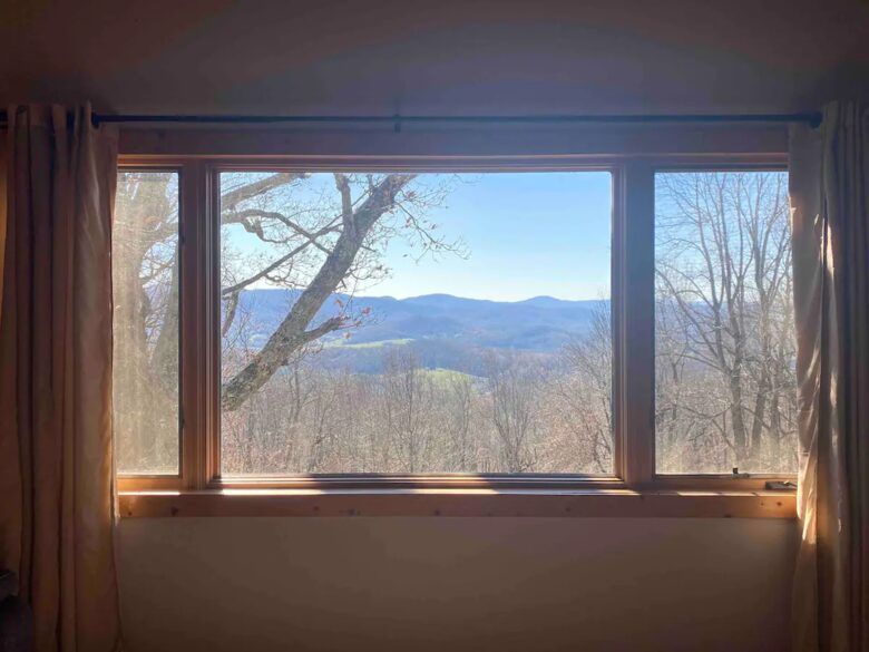 Home Exchange in Fairway, NC, stunning views out the master windows