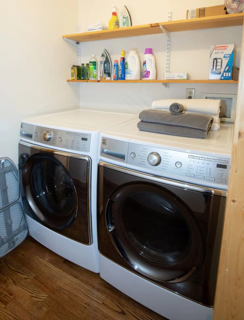 Home Exchange in Fairway, NC, laundry closet