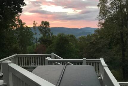 Home Exchange in Fairview, NC, sunset views