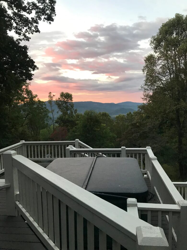 Home Exchange in Fairview, NC, sunset views