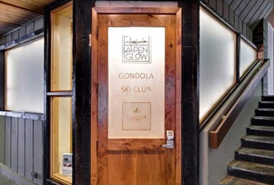 Private locker at Gondola Ski Club