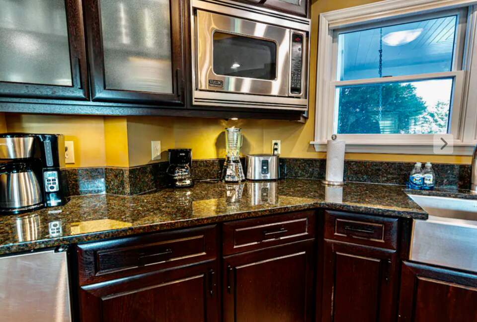 Gourmet kitchen with top notch appliances