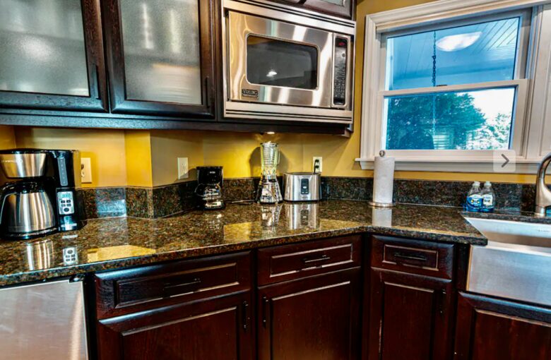 Gourmet kitchen with top notch appliances