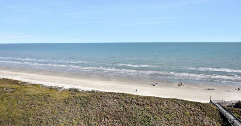Private boardwalk and beach access