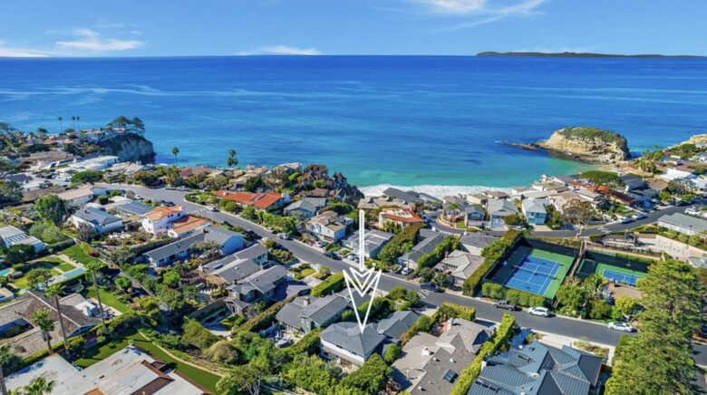 Home Exchange in Laguna Beach, CA, incredible blue waters