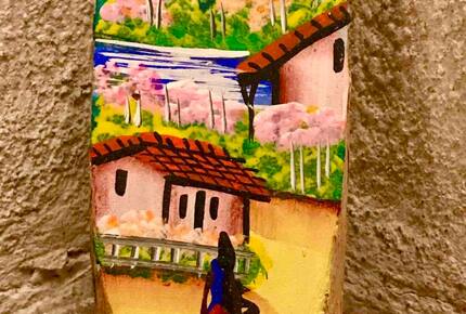 Home Exchange in Urubamba, Cusco, Peru, local artwork