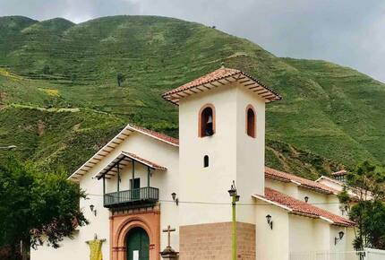 Home Exchange in Urubamba, Cusco, Peru, local church with a view