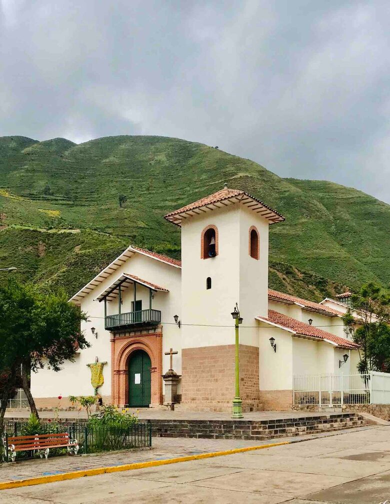 Home Exchange in Urubamba, Cusco, Peru, local church with a view