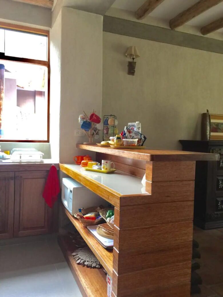 Home Exchange in Urubamba, Cusco, Peru, counter space for meal prep