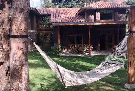 Home Exchange in Urubamba, Cusco, Peru, relaxing hammock