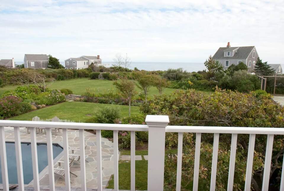 Ocean views from the balcony
