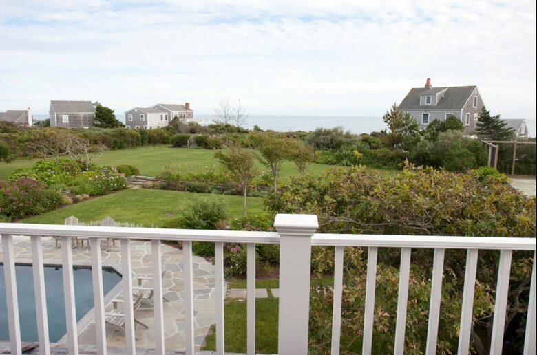 Ocean views from the balcony